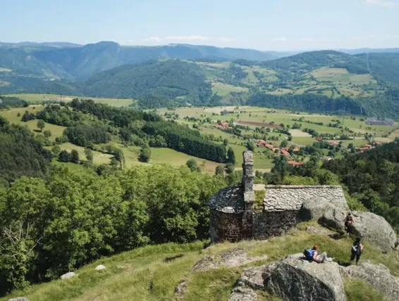 Marcheurs à rochegude